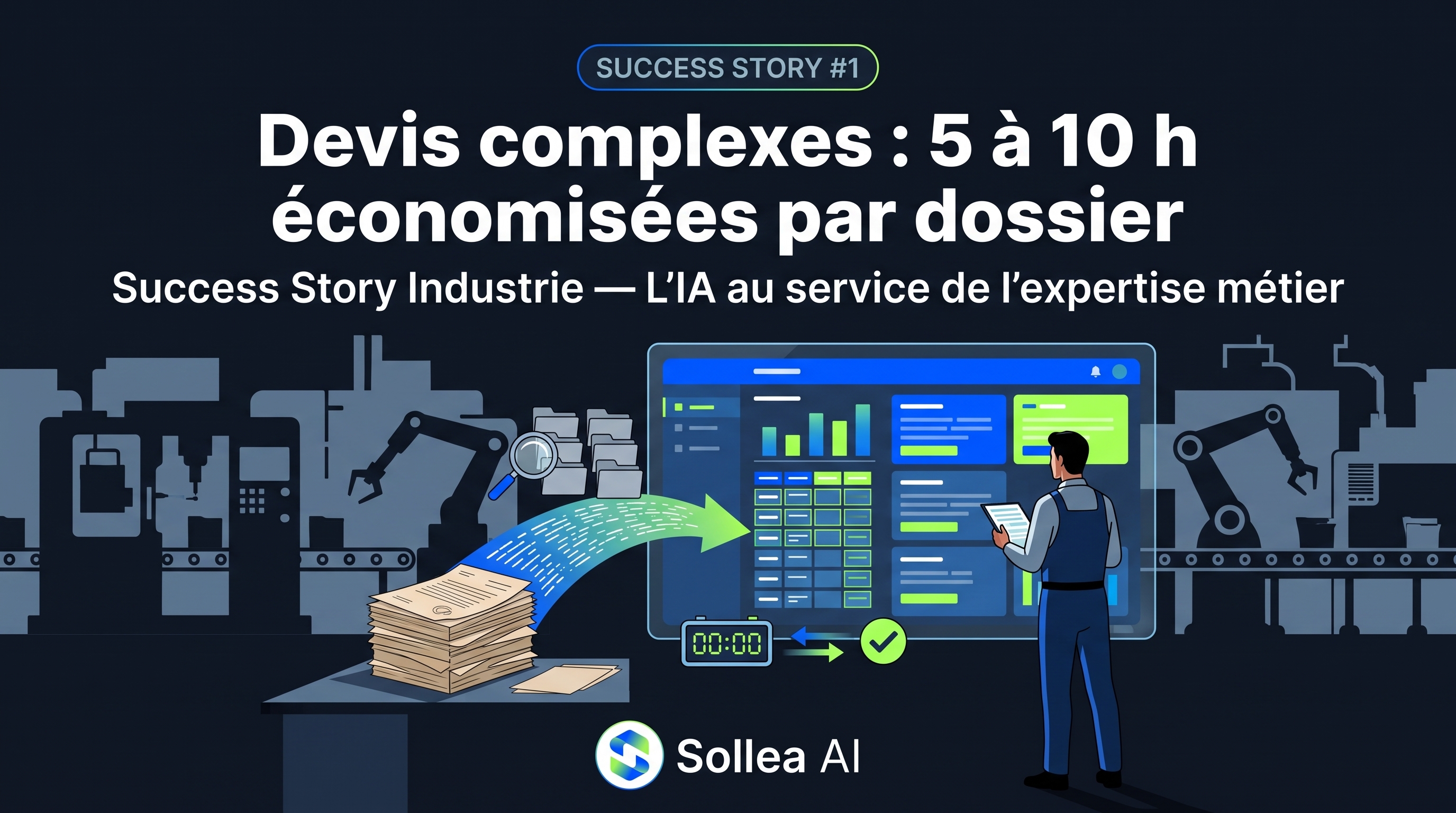 Success Story Industrie : accélérer la réalisation de devis complexes grâce à l'IA